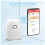 Uxsjakjsd P12 Machine D'Étiquetage Portable avec Imprimante Thermique pour Le Stockage des Codes-Barres au Bureau ou à, avec 1 R
