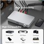 Pesfehhy Amplificateur de Puissance Numérique Stéréo Hi-FI Amplificateur Numérique Hi-FI Classe D Amplificateur Audio vers Bluet