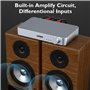 Pesfehhy Amplificateur de Puissance Numérique Stéréo Hi-FI Amplificateur Numérique Hi-FI Classe D Amplificateur Audio vers Bluet