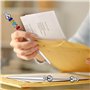 Ensemble de Découpe D'Enveloppes avec Ouvre-Lettres en Perles pour Cadeaux