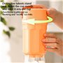 Bnnlqpsttg Grille de Glace Rotative Moule Bloc Glace Tasse de Fabrication Glace Boîte de Fabrication Glace Domestique Machine à 