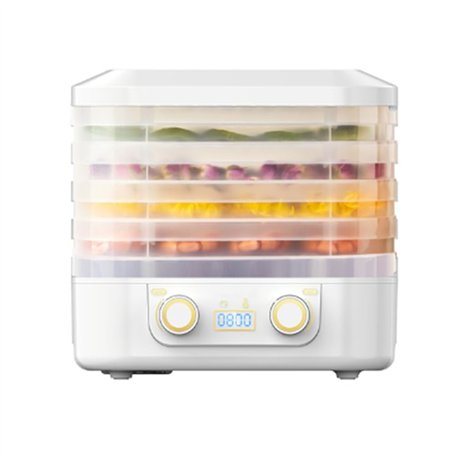 Gosera Séchoir Alimentaire Électrique Intelligent à 5 Couches avec Fonction de Minuterie Intelligente pour Fruits et Légumes. Ma