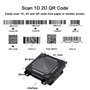 Reinscer Lecteur de Carte RFID de Code QR EP8280 NFC 1D 2D Lecteur de Code QR Contrôle D'Accès Scanner de Codes à Barres USB Wie