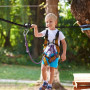 Kueohse Rouleau de slackline avec mousqueton pour enfants - Zipline d'arrière-cour - Accessoire d'entraînement pour fitness, par