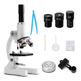 Kueohse Microscope optique monoculaire pour élèves du primaire