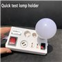 yasoe Testeur pour Ampoules Tester L'Ampoule Lampe Ampoule Testeur de Tension et de Puissance Support pour Douille E27 B22 E14 P
