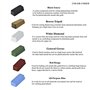 Pesfehhy Kit de Composé de Polissage pour Métal 6 Pièces 24Oz Barres de Composé de Polissage Roues Pâtes à Polir