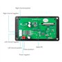Gosera ÉCran Couleur Lecteur MP3 DéCodeur Carte 2X40W Amplificateur Enregistrement D'Appel BT Car FM Radio Module Support TF USB