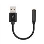 Kueohse Câble audio USB vers 3