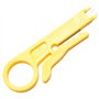 Rinteea Outil de poinçonnage avec 110 et 66 lames, câble réseau Cat6/Cat5E outils d'insertion de bornes d'impact téléphonique