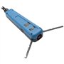 Rinteea Outil de poinçonnage avec 110 et 66 lames, câble réseau Cat6/Cat5E outils d'insertion de bornes d'impact téléphonique