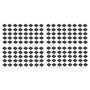 Xiniy 400 Pieces Auto-Adhesif Cable Attache Base Support 20 x 20 x 6mm