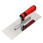 Kissmii Lot de 3 outils à béton en acier inoxydable avec plat Kit de ciment pour maçonnerie