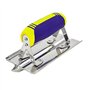 Kissmii Lot de 3 outils à béton en acier inoxydable avec plat Kit de ciment pour maçonnerie
