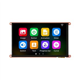 Iyalezirk Carte de développement D121BBV avec écran tactile capacitif IPS de 7 pouces et logiciel de couche supérieure GUITION i