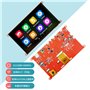 Iyalezirk Carte de développement D121BBV avec écran tactile capacitif IPS de 7 pouces et logiciel de couche supérieure GUITION i