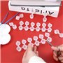 Toolvvik 100 Bandes 600 Pots Pots de Peinture Vides Pots de Peinture Acrylique pour Écoles Salles de Classe Fournitures de Peint