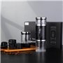 Ohulelks Machine à Portable Rechargeable par USB avec Mousseur à Lait pour Voyages, Camping, Caravaning, Randonnées ou Bureau.