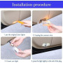 QSLLLY 2 Pièces Feux Bienvenue Voiture pour Peugeot 206 207 208 3008 308 307 406 407,LED Projection Logo Voiture Lumière Eclaira