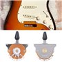 Joyance Commutateur de guitare électrique à 5 voies - Construction en métal et plastique - Avec vis - Interrupteur à lame de rec
