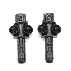 BTFWM Pare-chocs avant buse de phare pulvérisateur Jet laveuse phare nettoyant couvercle adaptateur support