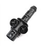 BTFWM Pare-chocs avant buse de phare pulvérisateur Jet laveuse phare nettoyant couvercle adaptateur support, for Toyota, Avensis