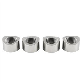 Lot De 4 Écrous De Capteur D'oxygène À Souder M18 X 1