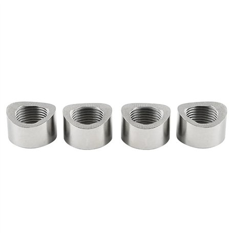 Lot De 4 Écrous De Capteur D'oxygène À Souder M18 X 1