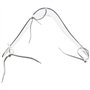Lmzzdld ÉQuipement de Protection de Hockey Casque de Gardien de But de Hockey Protection du Cou ÉQuipement de Protection