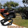 Sefdrert Kit d'attelage pour tondeuse à gazon, remorque, tracteur zéro virage, kit d'attelage universel robuste avec matériel d'