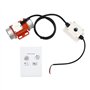 Reykentu Moteur de Vibration Électrique 60 W DC24 V avec Contrôleur de Vitesse
