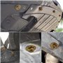 Fozriybefy 20X Boulons de Carrosserie, Écrous en U, Clips sous Le Couvercle du Moteur, Protection Contre Les Éclaboussures, Pare