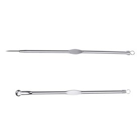 dissot Extracteur Tire Comedon Acne Point Noir En Acier + Clip