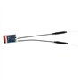 Breeshy Récepteur ELRS 2,4 GHz PWM Vario ELRS-R24-P6V avec Baromètre pour Drone RC FPV Avion à Voilure Fixe