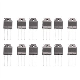 ISTOVO 12 Transistors de Silicium - D1047 + B817