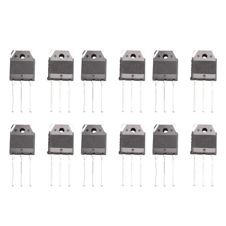 ISTOVO 12 Transistors de Silicium - D1047 + B817