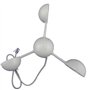 Kufughty 10X WH-SP-WS01 Anémomètre Instrument de Mesure de la Vitesse Du Vent Capteur de Vitesse Du Vent Instrument Météorologiq