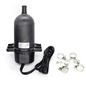 Sirxlevcy Chauffe-Eau à Moteur à Circulation Automatique Préchauffeur Noir Chauffe-Bloc Moteur Métal pour Générateurs Camions Mo