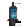 Sirxlevcy Chauffe-Eau à Moteur à Circulation Automatique Préchauffeur Noir Chauffe-Bloc Moteur Métal pour Générateurs Camions Mo