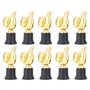 Jasaly Lot de 10 trophées de pouce de 5 pouces pour compétitions sportives fêtes de compétition de compétition de de football