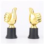 Jasaly Lot de 10 trophées de pouce de 5 pouces pour compétitions sportives fêtes de compétition de compétition de de football