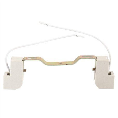 Bonkshire PoignéE en CéRamique en MéTal de Connecteur de Support de Lampe de Douille D'Ampoule R7S pour la LumièRe D'Inondation