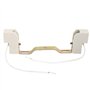 Bonkshire PoignéE en CéRamique en MéTal de Connecteur de Support de Lampe de Douille D'Ampoule R7S pour la LumièRe D'Inondation,