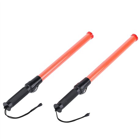 Ggnaxivs Paquet de 2 de Signalisation à LED de SéCurité RoutièRe de 21 Pouces pour Les Guides de Stationnement