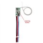 Muuoeou 5pcs 433.92MHz Universel Sans Fil DC 3.6V-24V Télécommande Interrupteur 1CH RF Relais Récepteur LED Lumière Contrôleur D