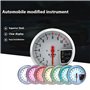 Muuoeou 5 Compte-tours de voiture 11000 K 7 couleurs 12 V Instrument électronique modifié pour véhicule universel