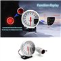 Muuoeou 5 Compte-tours de voiture 11000 K 7 couleurs 12 V Instrument électronique modifié pour véhicule universel