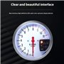 Muuoeou 5 Compte-tours de voiture 11000 K 7 couleurs 12 V Instrument électronique modifié pour véhicule universel