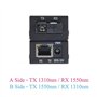 Osmond 5 Paires Mini Convertisseur de Média Fibre Optique Gigabit 100/1000Mbps Émetteur-Récepteur Optique Commutateur Ethernet S