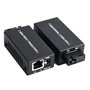 Osmond 5 Paires Mini Convertisseur de Média Fibre Optique Gigabit 100/1000Mbps Émetteur-Récepteur Optique Commutateur Ethernet S